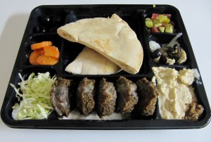 Israeli mezze in Tokyo. What would we do without King Falafel?