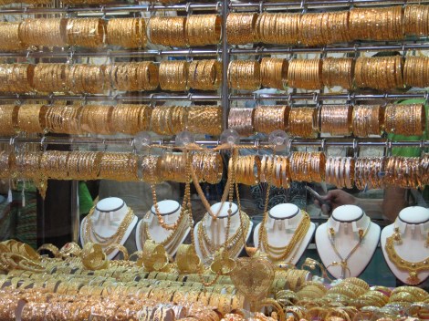 Rose, white and yellow gold are a popular combination