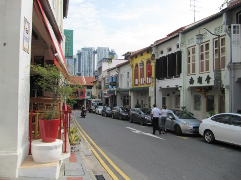 Lunch time on Club Street