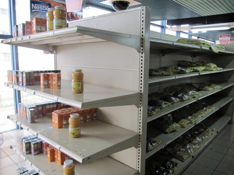 An upscale supermarket in Havana