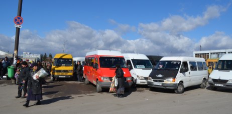 The bus station in Gori